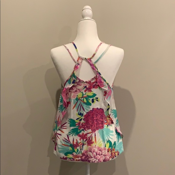 Kohl’s Candies floral tank top - Picture 2 of 2